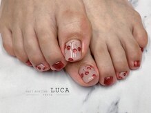 ネイルアトリエルカ(nail atelier LUCA)/W-813 ぷっくりさくらんぼネイル