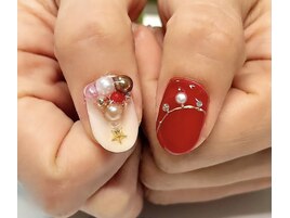 球体パールでクリスマスツリー★