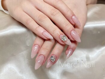メルシー(Merci)/ワンホンネイル★チップ長さだし