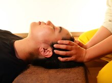 イエローストーブ テンノウジ(YellowStove TENNOJI)/仕上げのドライヘッドマッサージ