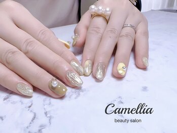 カメリア(Camellia)/ハンドジェルネイル/フェルイン