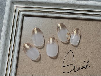 サンリッチ 恵比寿(Sunrich)/爪が薄い方必見/爪育ネイル