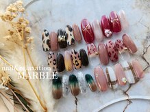 ネイルアンドリラクゼーション マーブル(MARBLE)/トレンドデザインネイル￥6150