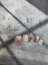 ネイルアンブラ 天王寺店(Nail Ambra)/フットシンプル（2026.02~)