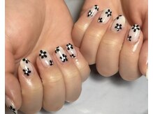 ムー(moo)/モノトーンフラワー