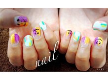 シキ(SIKI)/カラフルハロウィーンネイル