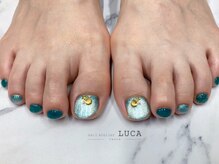 ネイルアトリエルカ(nail atelier LUCA)/W-811　貝殻マグネットネイル