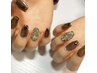 【hand】スカルプネイルデザインつけ放題¥9400