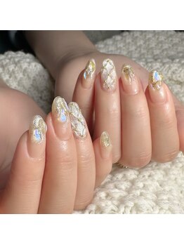 わがままキャット/キルティングネイル