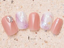 アイネイルズ 町田店(I nails)/じゅわっとシンプルネイル7480円