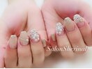 春☆ツイードネイル