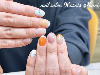 ナインカラット 神田店(9 Carats)/ニュアンスネイル 個性ネイル