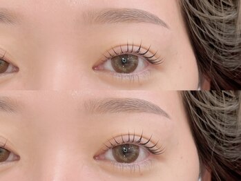 ジプソ(Gypso)の写真/「時短 × キレイ」が叶う嬉しいセット施術☆眉とまつ毛を整え、トータルバランスが取れた洗練フェイスに！
