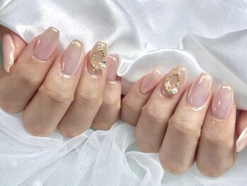 ネイルネージュ 錦糸町(Nail Neige)/ミラー/オーロラネイル