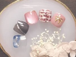 定額親指アート+ワンカラー¥7700