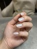 うるっ、つるっ、シンプル可愛いネイル　6000YEN!!