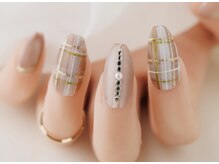 エムスラッシュ ソル センター南(M.SLASH SOL)/大人カラーチェックネイル