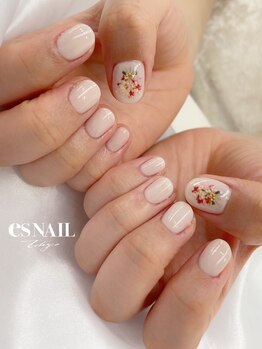 エスネイル 新宿西口店(es NAIL)/押し花ブーケ