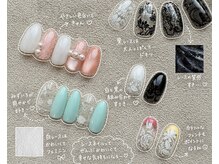 ネイル バイ エン(Nail by EN)/レースネイル/上品ガーリー
