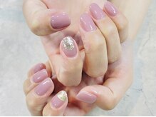 ラテ(latte)/【AYAKA】シンプル定額アート2本