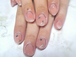 ふんわり♪チークネイル☆