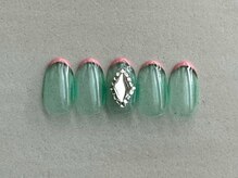 ネイルサロン ブランロール 三軒茶屋店(Blanl'or)/カラーフレンチ/三軒茶屋