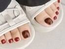 フットネイル　ニュアンス