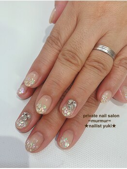 プライベート ネイルサロン マーマ(murmur)/ビジューネイル