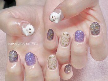 アンドシュシュネイル(&CHOU CHOU nail)/ハロウィン
