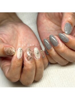 エムネイル ブランチ(Mネイル branch)/maeda.手書きネイル