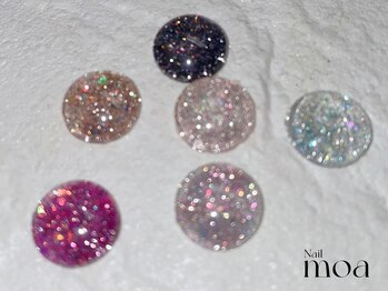 モア(moa)/フラッシュネイル　キラキラ