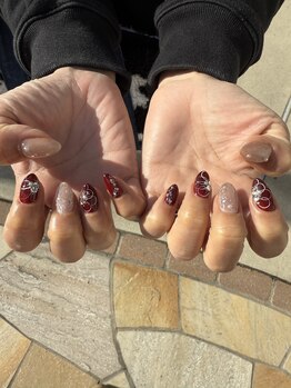 コウメ(KOUME)/お花ネイル