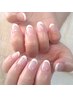 【HAND/オフ無料】シンプルだけどお洒落に★　フレンチネイル