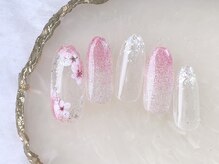 ネイルサロンフォーユー(for u)/桜ネイル￥5980
