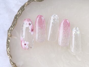 ネイルサロンフォーユー(for u)/桜ネイル￥5980