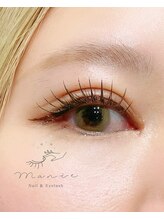 マニエ(Manie)/カラーフラットラッシュ 140本