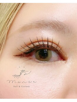 マニエ(Manie)/カラーフラットラッシュ 140本