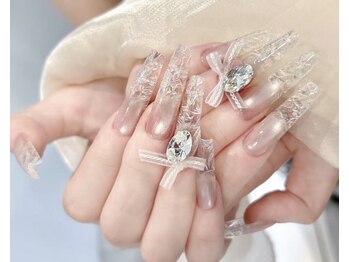 ディービューティー 池袋(D-BEAUTY)の写真/自慢の高技術！スカルプ・長さだしもお任せください♪モチも◎繊細な手書きアートも対応！