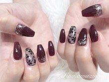 リノ アメージング(Lino.amazing)/ボルドーネイル
