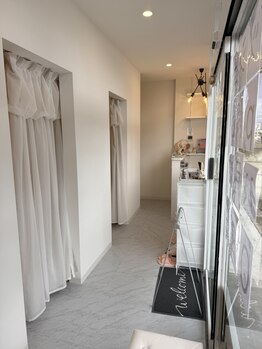 個室があるサロン