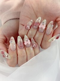 さくらんぼネイル