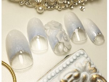 ネイルサロン リベルテ(Nailsalon LIBERTE)/ブライダルネイル¥14500
