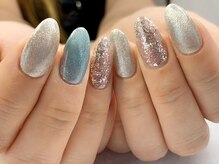 サロンドフォーエイチ(salon de 4H)/オーロラに輝くマグネットジェル