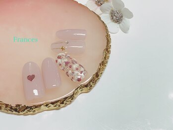 フランセス(Frances)/新作　もこもこツイードネイル