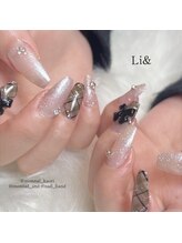 リアンド(Li&)/チェックネイル