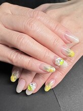 プールヴー☆オングル/ミモザネイル