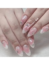 アモールビューティー 新宿店(Amor Beauty)/チップ長さだしワンホンネイル