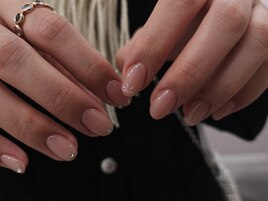 バレンタインネイル