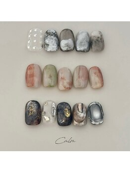 カーム(Calm)の写真/手元を見るたび、心がときめくネイル♪トレンド先取りの豊富なカラー＆最旬アートで指先からおしゃれに◎