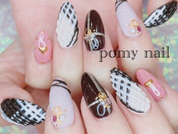 ポミーネイル 新宿西口店(pomy nail)/ハンドやり放題 １０本アート